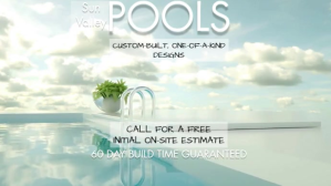 SWIMMING POOL CONTRACTOR Tampilan Digital (16:9) template