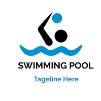 SWIMMING POOL LOGO Template | PosterMyWall
