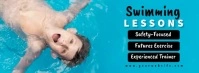 swimming4 Couverture Facebook template