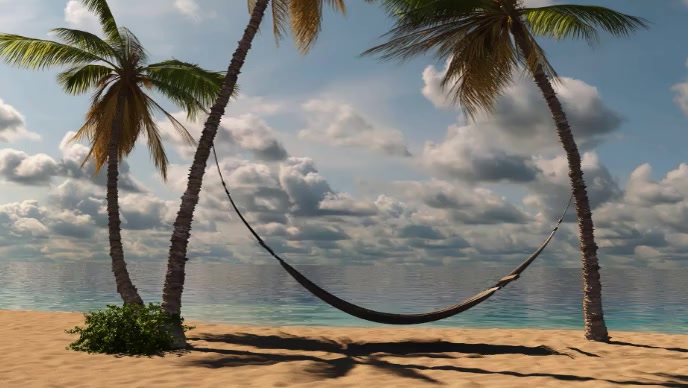 Swing Near Beach YouTube Thumbnail template