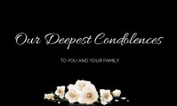 Sympathy Card US Legal template