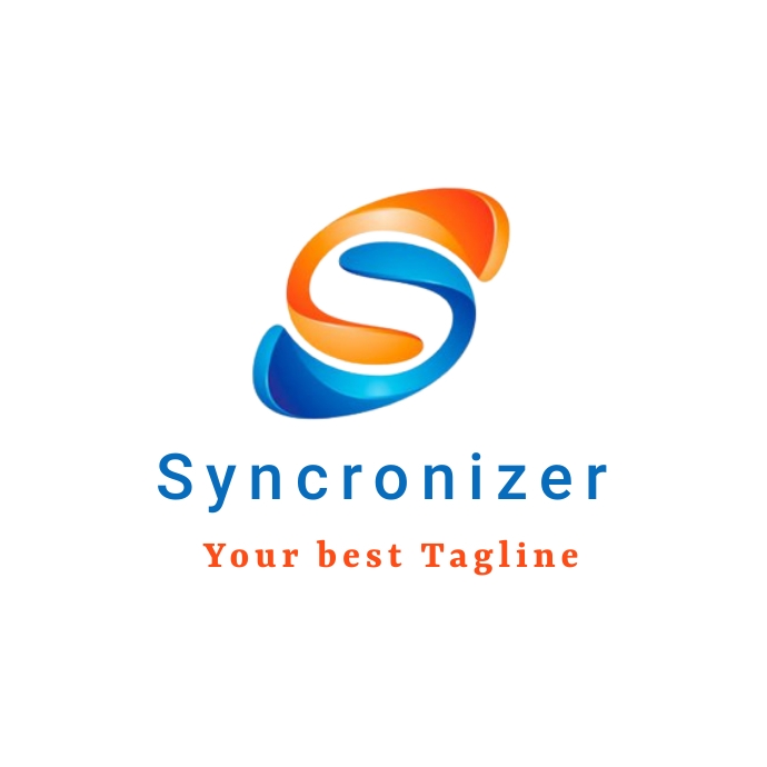 Copy of Synchronizer logo template PosterMyWall