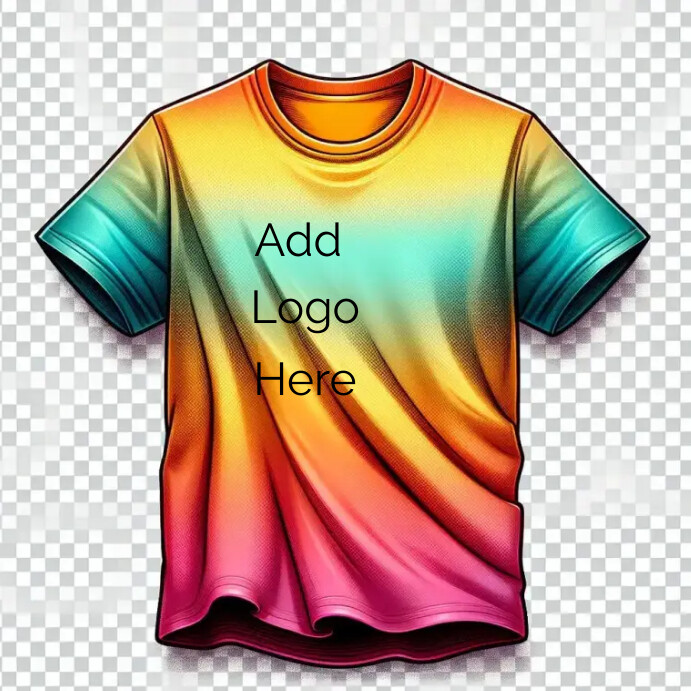 T shirt โพสต์บน Instagram template