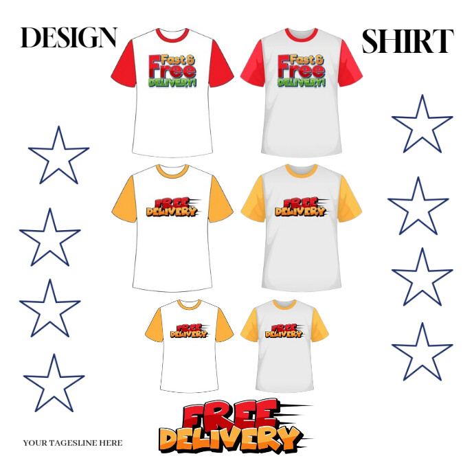 T SHIRT DESIGN Template | PosterMyWall