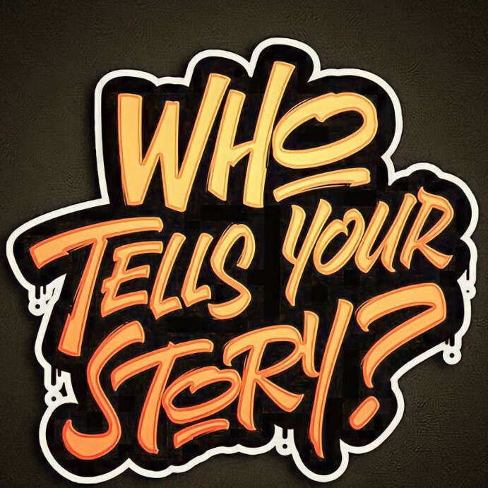 T-shirt lettering design Instagram Post template