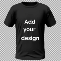 T-shirt mock up Square (1:1) template