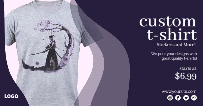 T Shirt Printing Ads Template PosterMyWall T Shirt Printing Ads Template PosterMyWall