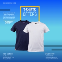 Shirts Posts t-shirt offers Template | PosterMyWall