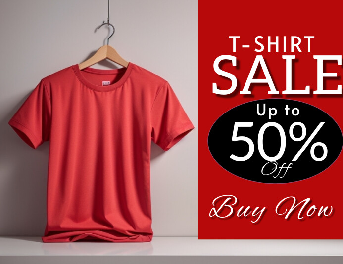 Tshirt Sales Template PosterMyWall