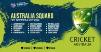T20 World Cup Match Facebook event cover template