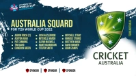 T20 World Cup Match YouTube Thumbnail template