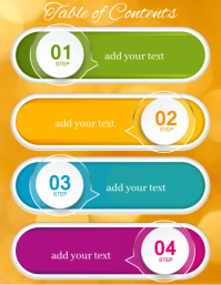 Table of Contents Template | PosterMyWall