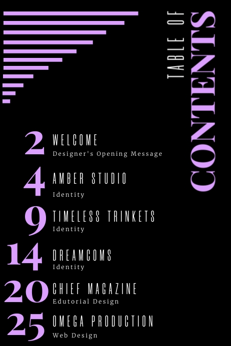 Technology Design Contents Table Of Contents Design Examples