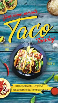 Taco Digital Display (9:16) template