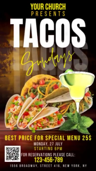 Taco Digital Display (9:16) template