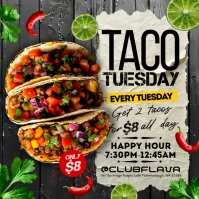 Taco Tuesday Instagram Post template