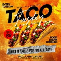 Taco Tuesday Wpis na Instagrama template