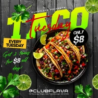Taco Tuesday Instagram Post template