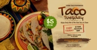 Taco Tuesday Facebook Shared Image template