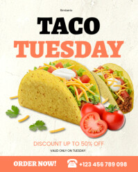Taco Tuesday Poster Template Instagram Portrait