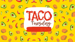 Taco Tuesday Promotion digital display template