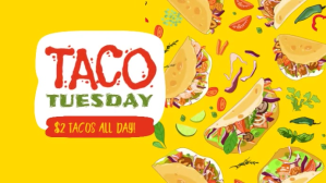 Taco Tuesday Promotion digital display template