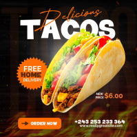 Nero Taco Promotion Instagram 帖子 Template