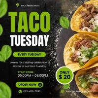 taco tuesday template Pos Instagram