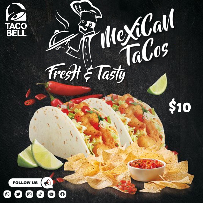 tacos Template | PosterMyWall