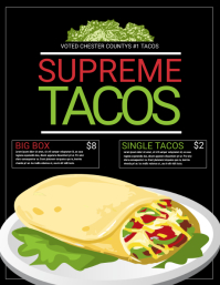 customizable design templates for taco postermywall indian taco fundraiser flyer