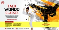 Taekwondo Classes Facebook Shared Image template