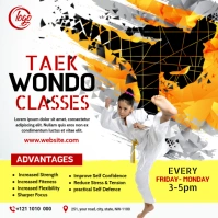 Taekwondo Classes Pos Instagram template