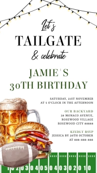 Tailgate Instagram Story template