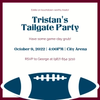 Tailgate Party Message Instagram template