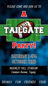 Tailgate party Instagram Story template