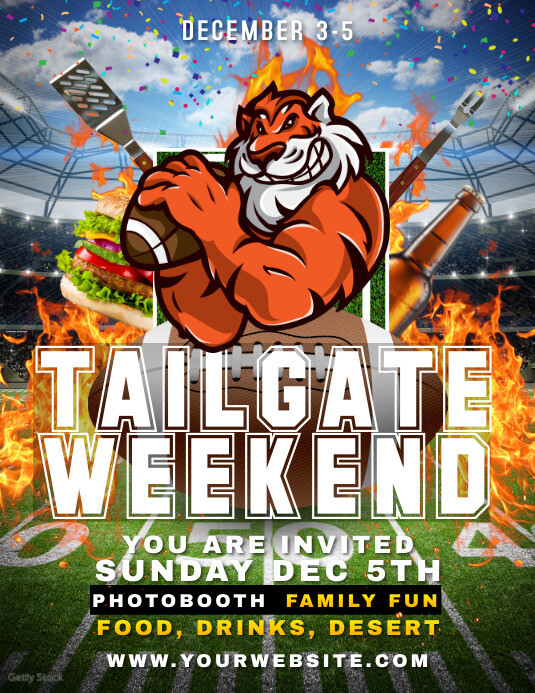 Copy of Tailgate Weekend Flyer v.2 | PosterMyWall