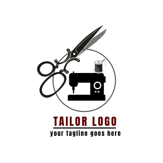 Tailor Logo Tailor Logo Design Tailor Shop Template PosterMyWall tailor-logo-tailor-logo-design-tailor-shop-template-postermywall