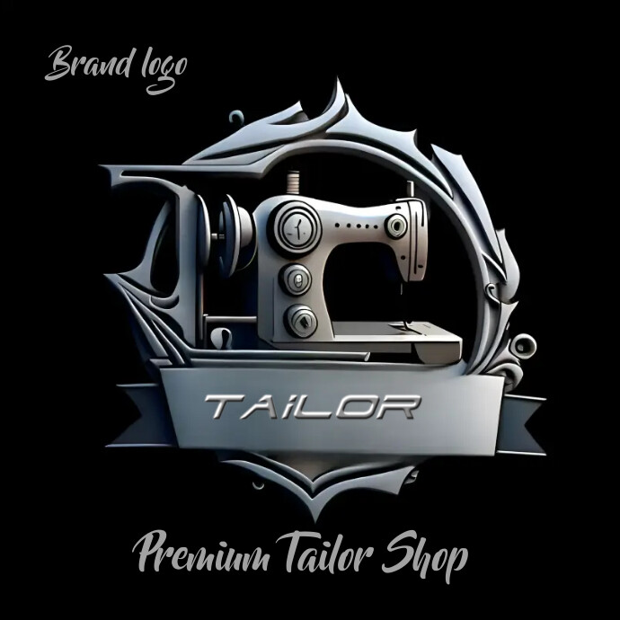Tailor Logo Template PosterMyWall tailor-logo-template-postermywall