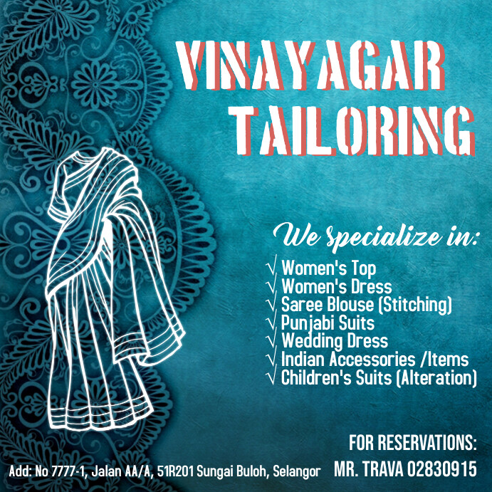 Tailoring Flyer Template PosterMyWall tailoring-flyer-template-postermywall