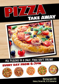 230 Pizza Flyer Template Customizable Design Templates Postermywall