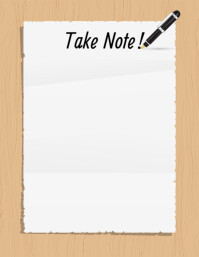 White Reminder Note Posters Template | PosterMyWall