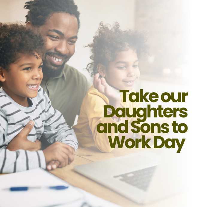 Take our Daughters and Sons to Work Day Publicação no Instagram template