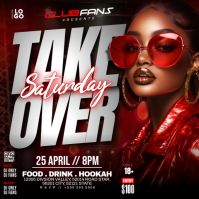 Take Over Event Instagram Post template