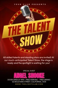 Talent Show Ads Iphosta template