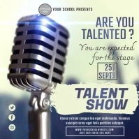 Talent show Instagram Post template