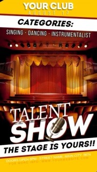 talent show Instagram Story template