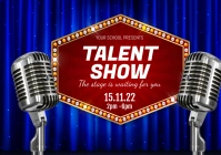 TALENT SHOW A3 template
