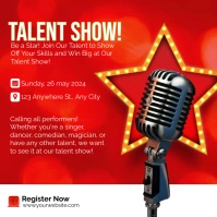talent show Instagram Post template