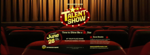 Talent Show Facebook Cover Photo template