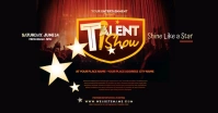 Talent Show Facebook Shared Image template